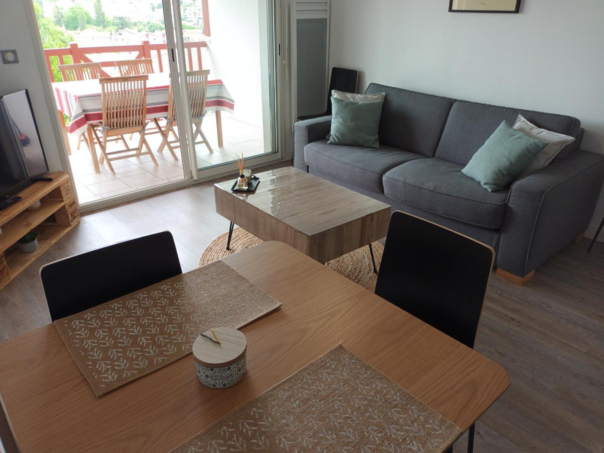 Appart. 2* A Hendaye, Proche Centre, Parking Privatif - Fr-1-239-777 Exterior foto
